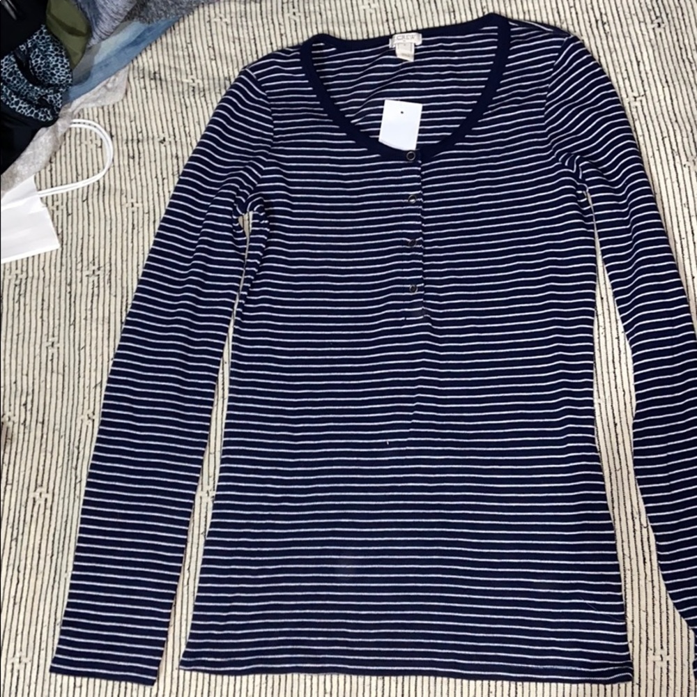J CREW Long sleeve top